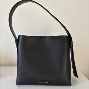 Anne Klein Elegant Black Shoulder Bag